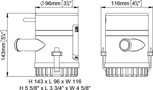 Marco UP1500 pump drawing