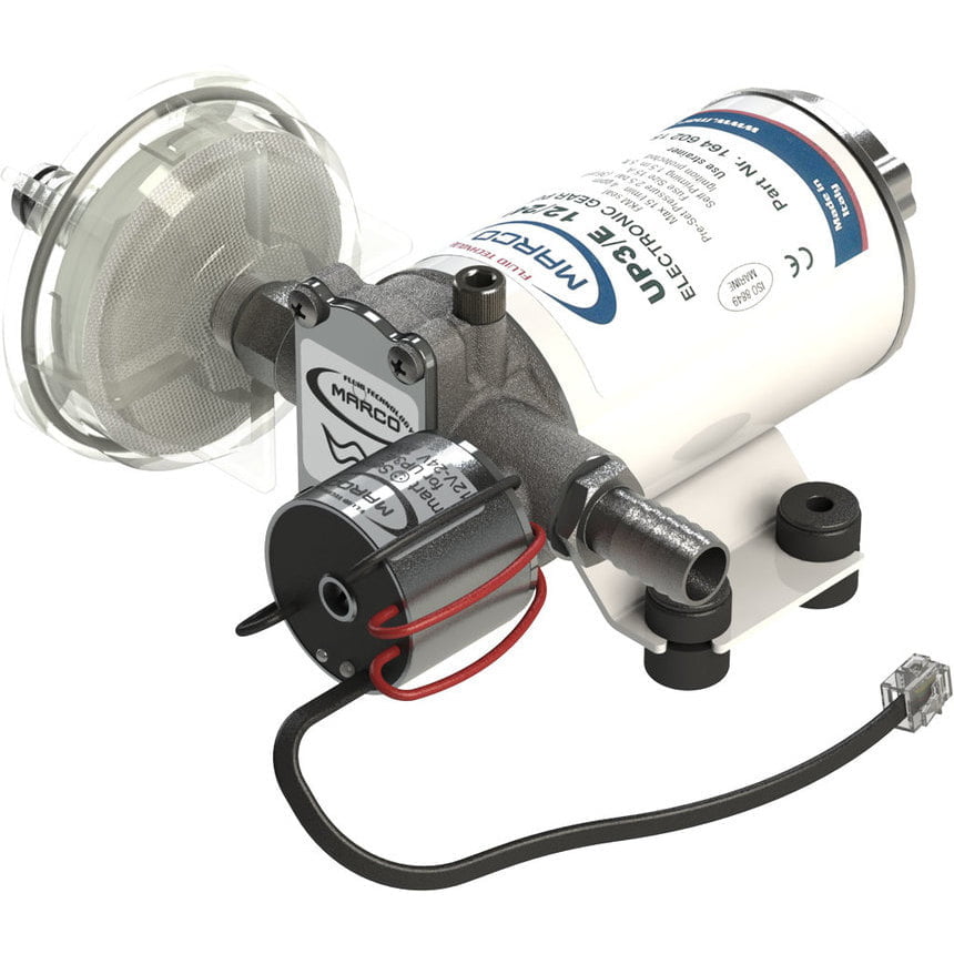 602 Pump - with Logo and Fittings - 24 Volt 