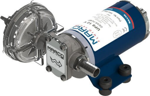 PWM-Ready Marco UP8 Heavy duty pump with bronze gears 2.6 gpm - 10 l/min (24 Volt)