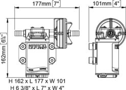 Marco UPX-C pump drawing