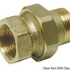 Straight 3-piece connector 3/4“ 1