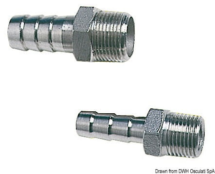 90° Female hose adaptor 1“ x 30 mm 3