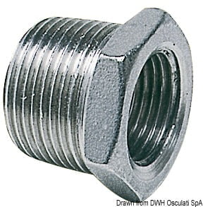 Cast brass male hose adaptor 1/2“ x 20 mm 3