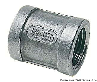 Cast brass male hose adaptor 1/2“ x 13 mm 3